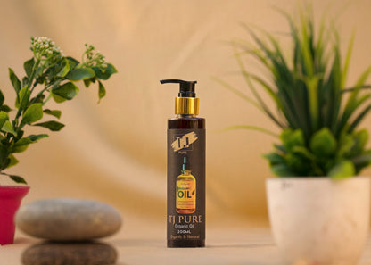 TJ PURE Natural Hair Oil with Organic Ingredients