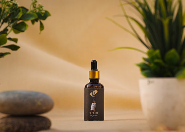 TJ PURE Organic Hair Serum Bottle 30ml